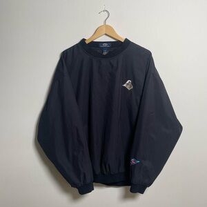 Men's Black Pullover Purdue